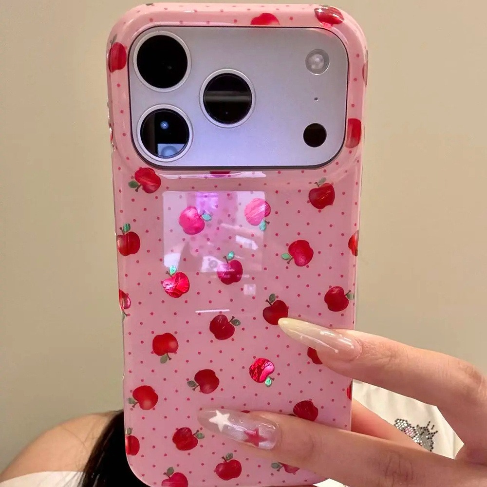 Phone Cases Polka Dot - Red Cute Fruits Polka Dot Soft