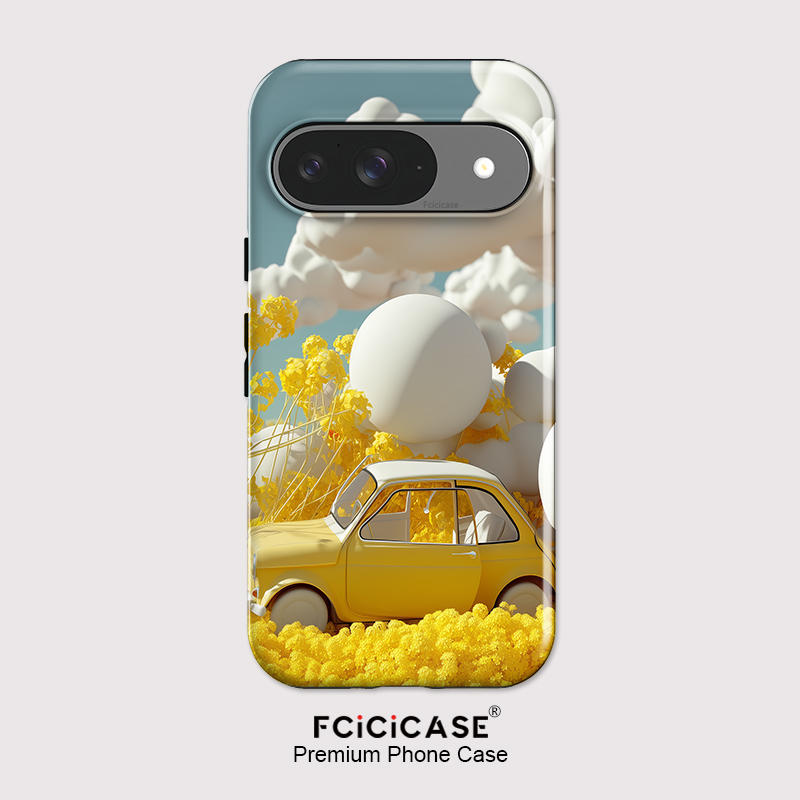 Phone Cases Yellow - Fcicicase For Pixel 10 9 Pro