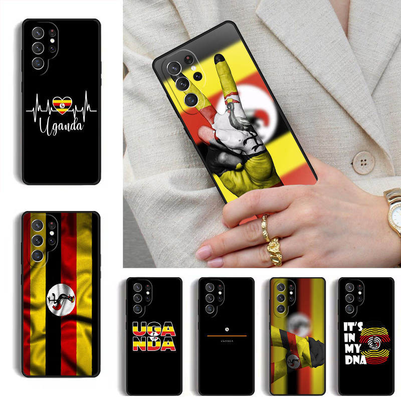 Phone Cases Uganda - Uganda Flag Phone Case for Samsung