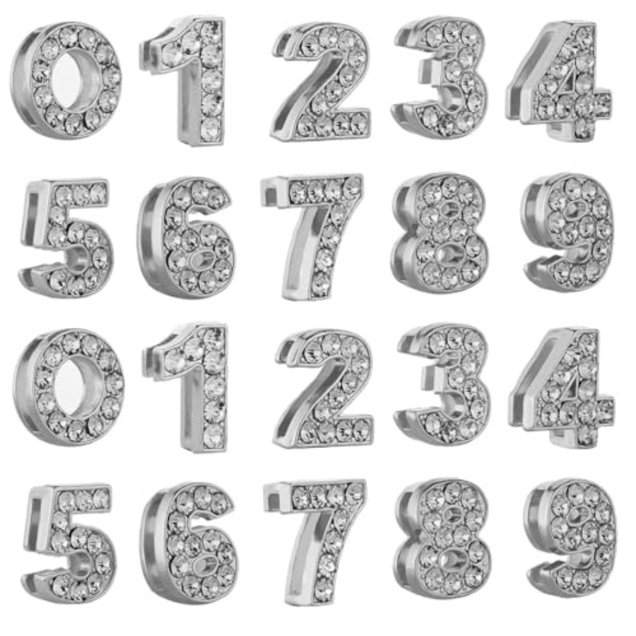 Phone Cases Junk - stino Rhinestone Letter Charms Set for
