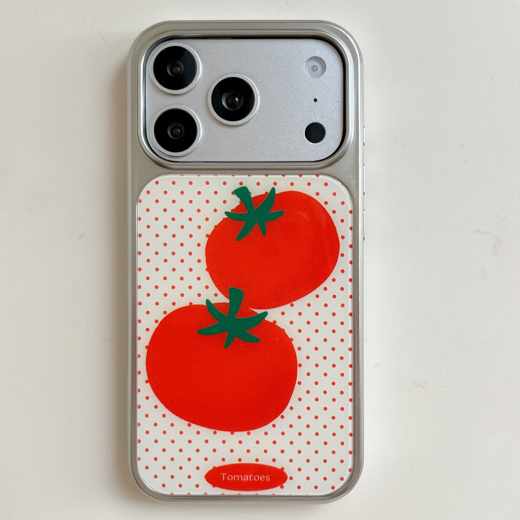 Phone Cases Polka Dot - Sweet Cool Simple And Cute Tomato