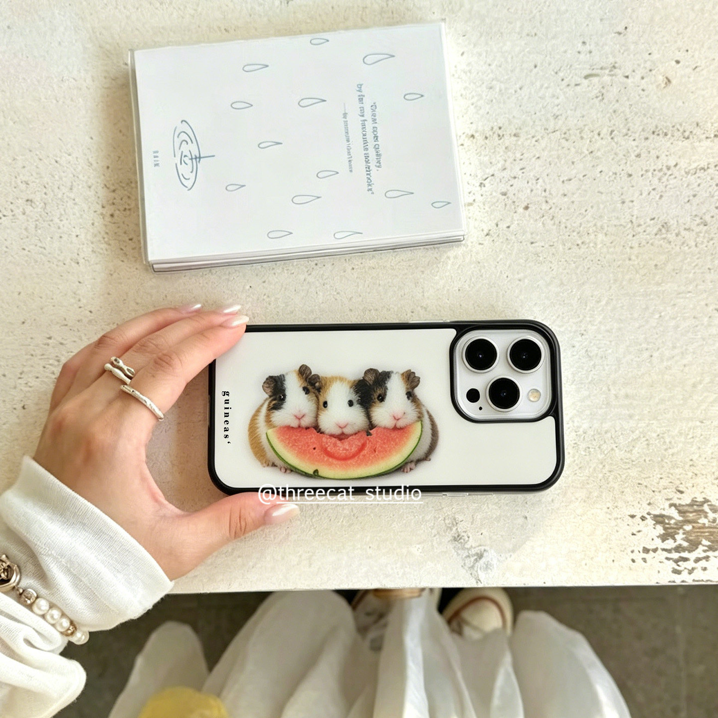 Korean Ins Guinea Pig Eat Wate - đánh giá và giá Phone Cases Store