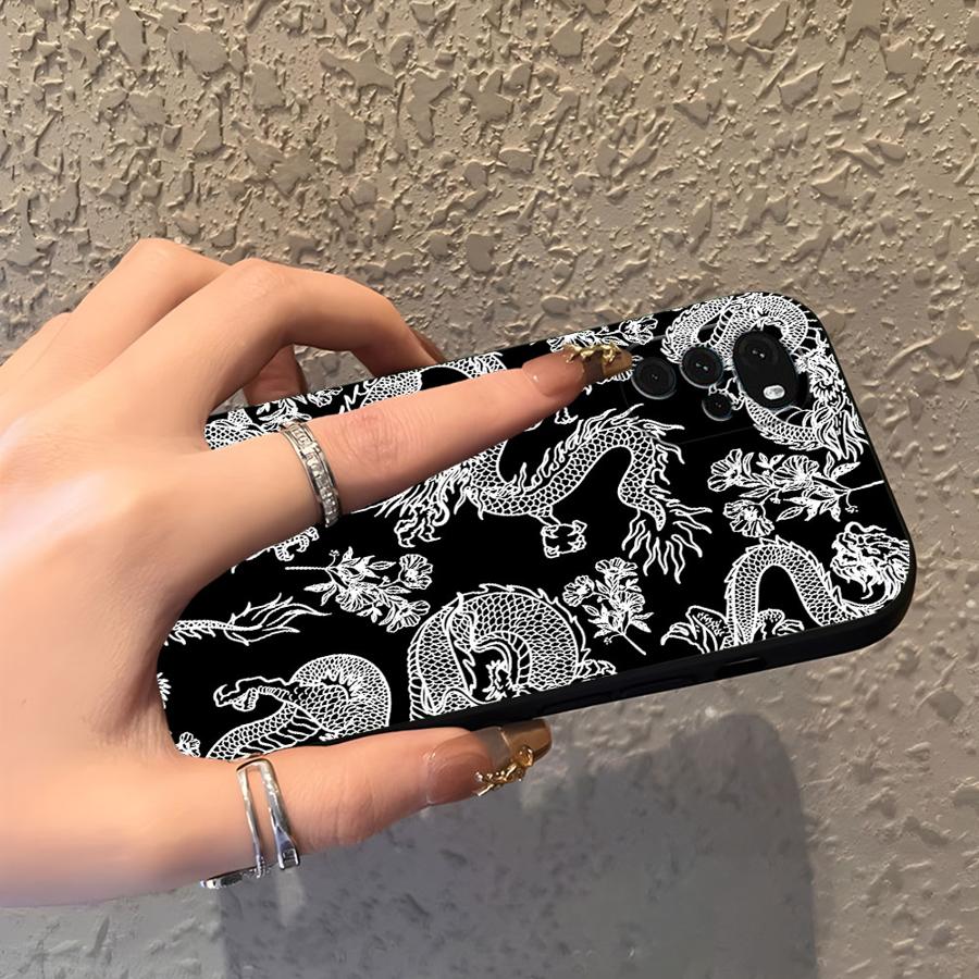 Cool Chinese Dragon Soft Back  - đánh giá và giá Phone Cases Motorola