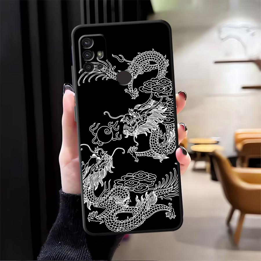 Cool Chinese Dragon Soft Back  - đánh giá và giá Phone Cases Motorola