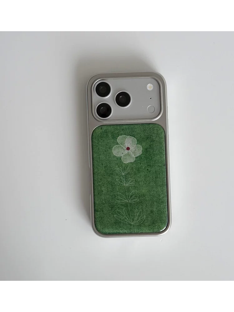 Ins Spring Green Flower Oil Pa - đánh giá và giá Phone Cases Drop Proof