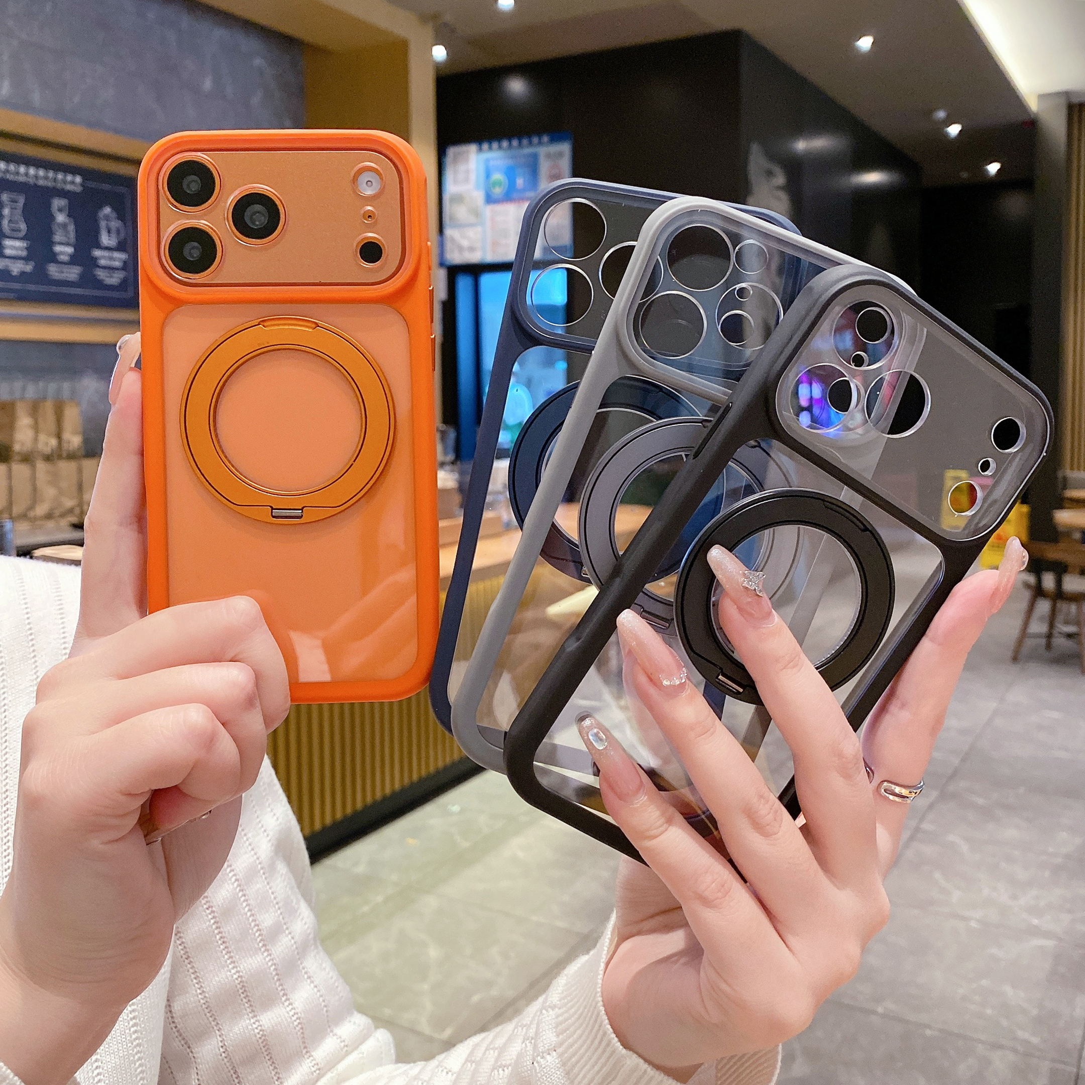360-degree Rotating Magnetic S - đánh giá và giá Phone Cases With Camera Cover