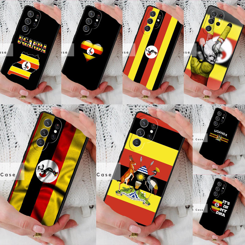 Uganda Flag Coat Of Arms BUMPE - đánh giá và giá Phone Cases Uganda