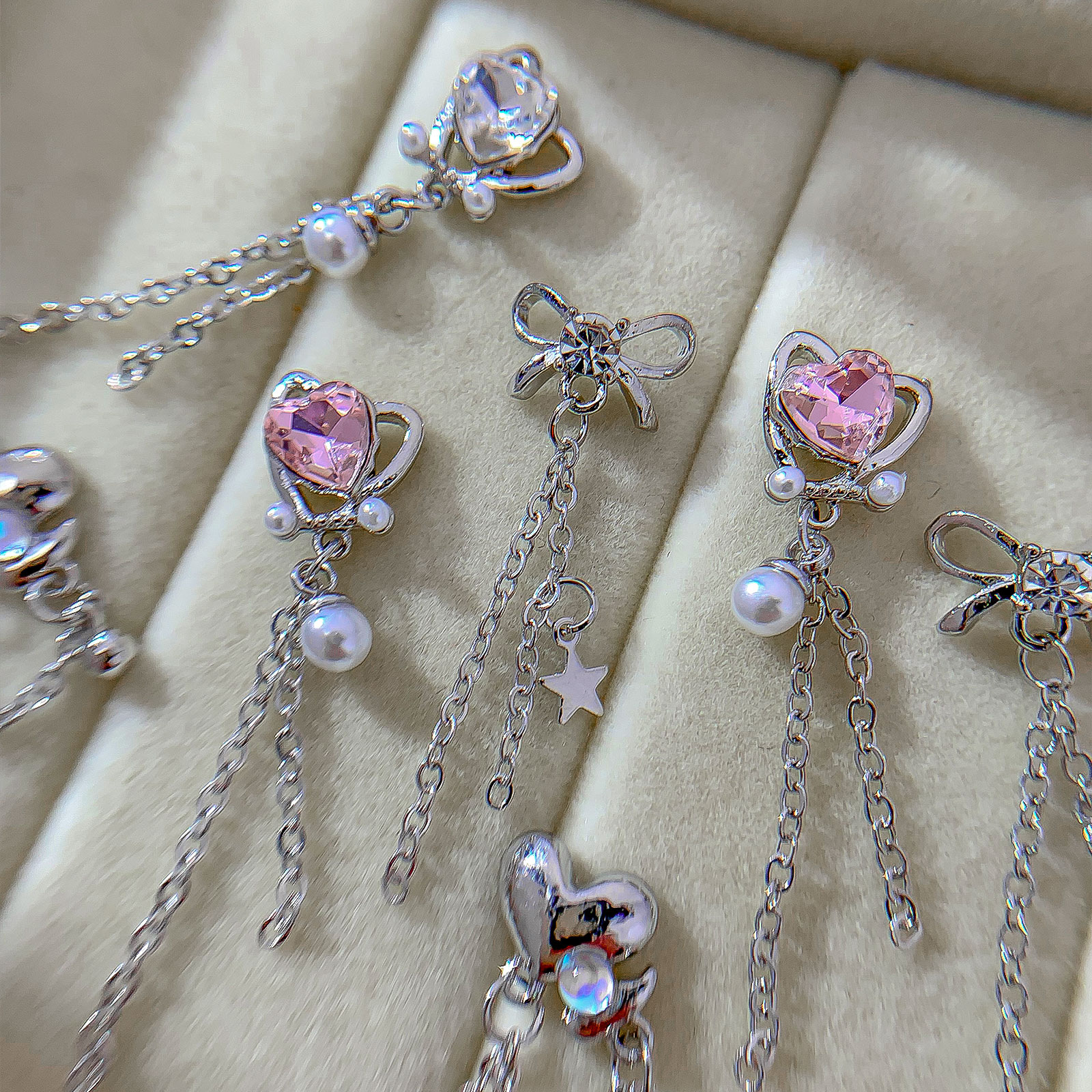 5PCS Luxury Silver Nail Diamon - đánh giá và giá Phone Cases Junk