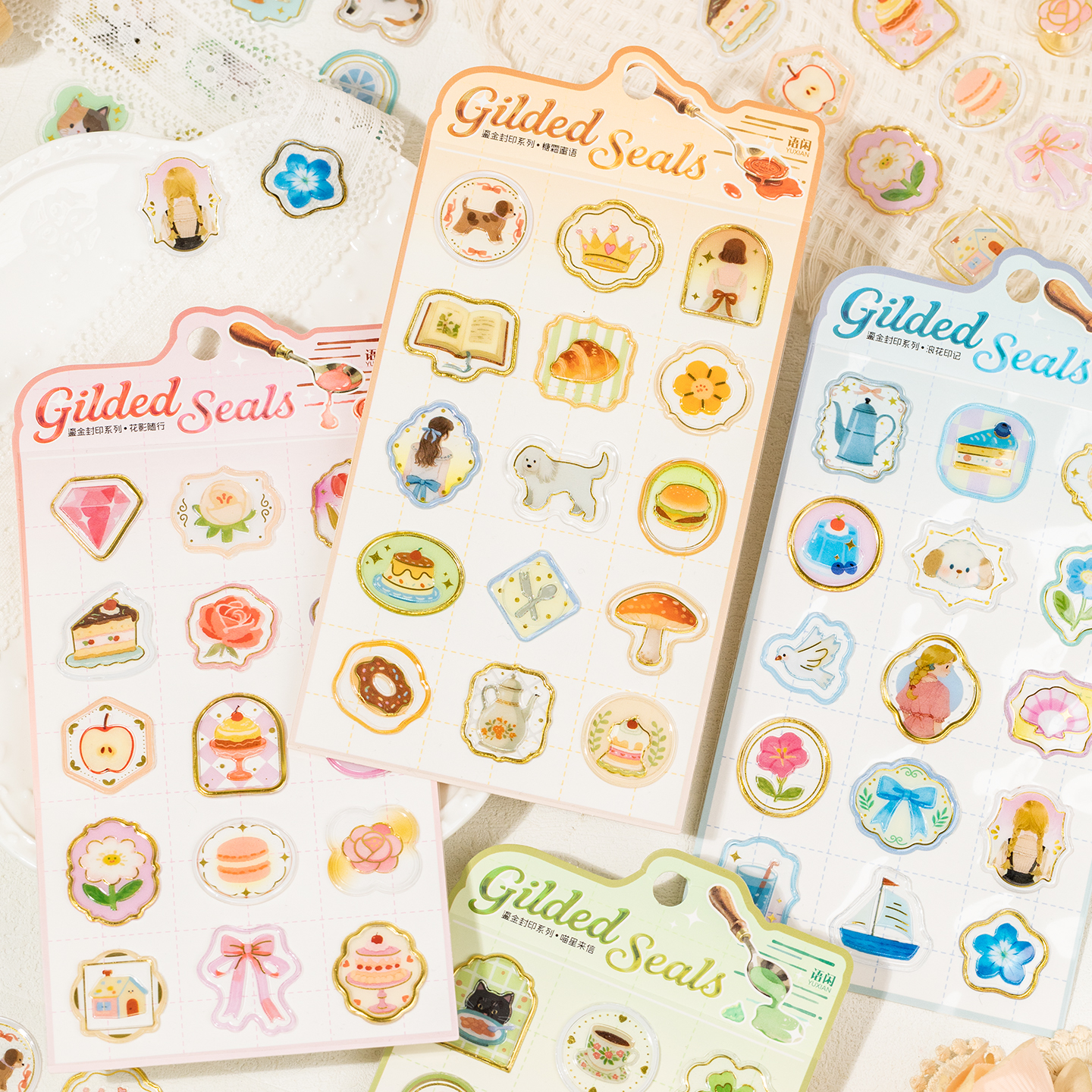 4 Style Gilded Seal Series Fir - đánh giá và giá Phone Cases Junk