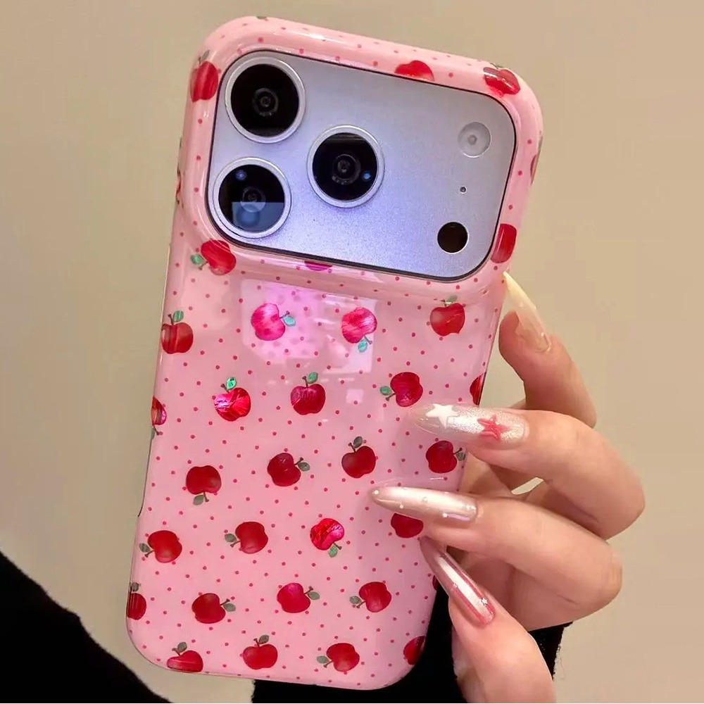 Red Cute Fruits Polka Dot Soft - đánh giá và giá Phone Cases Polka Dot