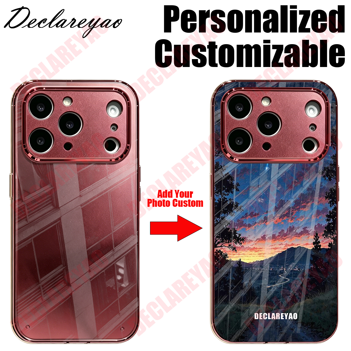 DECLAREYAO Custom Glass Case F - đánh giá và giá Phone Cases Customized