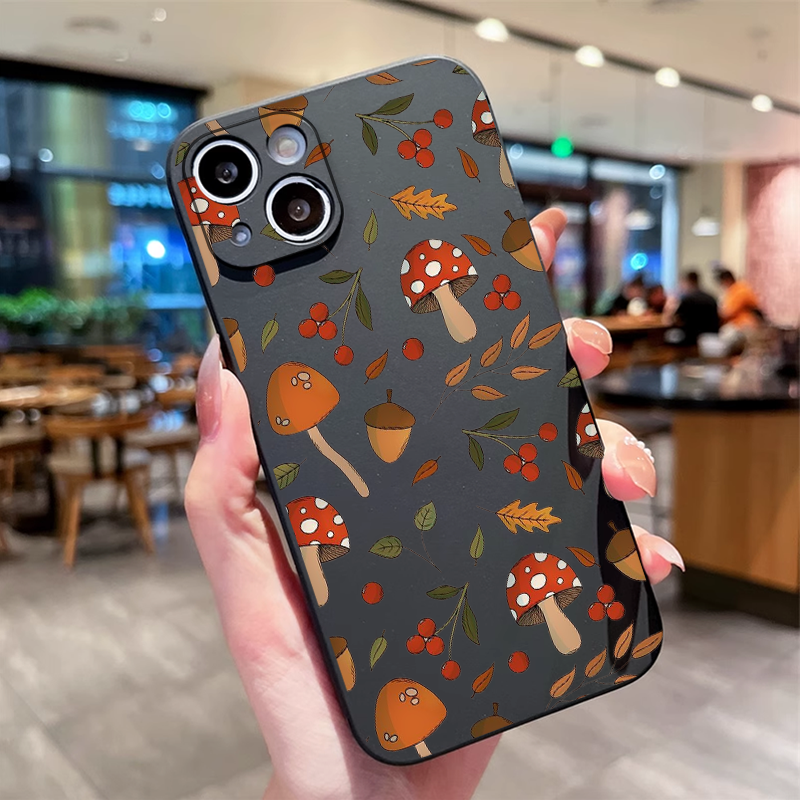 Retro Maple Leaf Flower Mushro - đánh giá và giá Phone Cases Motorola