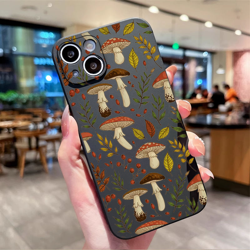 Retro Maple Leaf Flower Mushro - đánh giá và giá Phone Cases Motorola