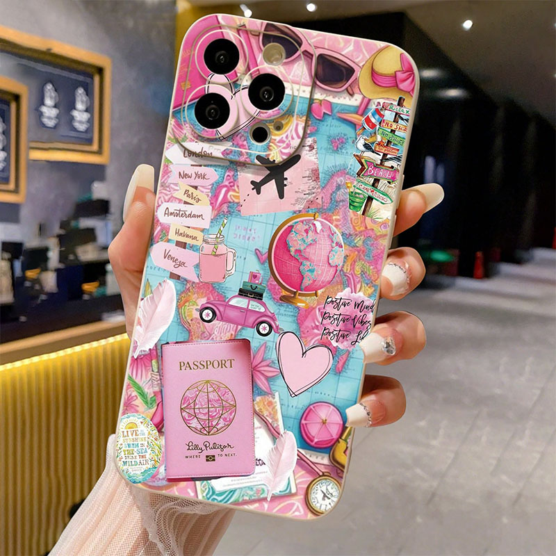 Travel Plane Printed Matte Ant - đánh giá và giá Phone Cases Drop Proof