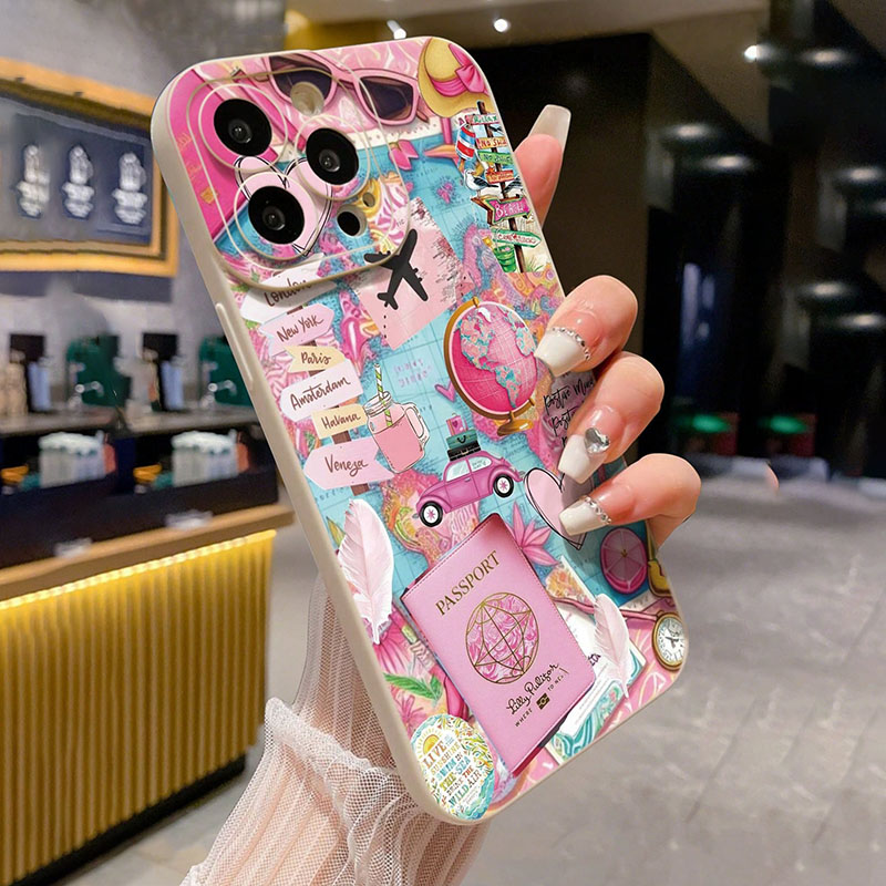 Travel Plane Printed Matte Ant - đánh giá và giá Phone Cases Drop Proof