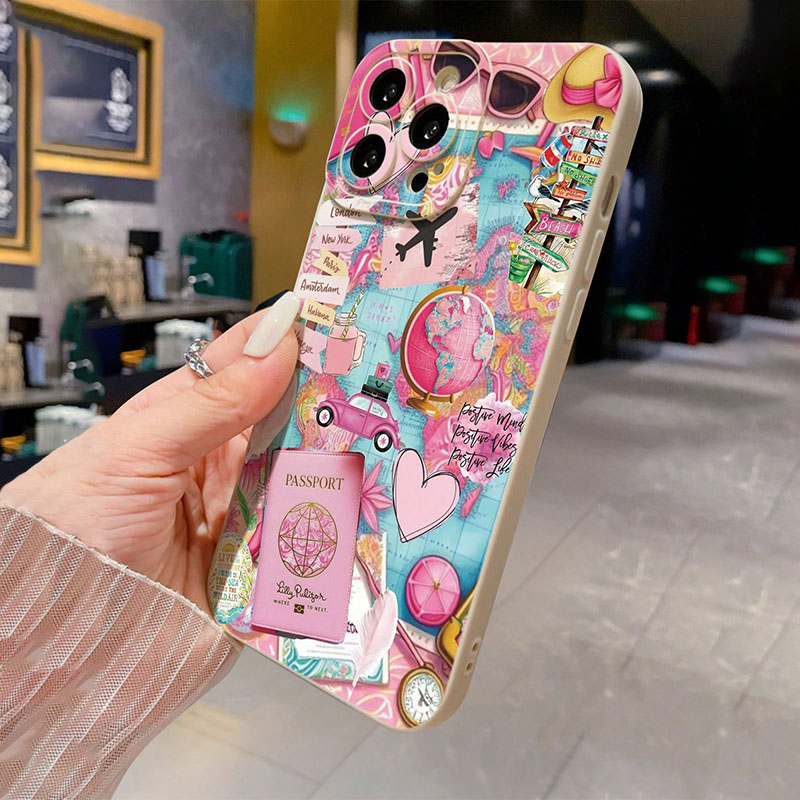 Travel Plane Printed Matte Ant - đánh giá và giá Phone Cases Drop Proof