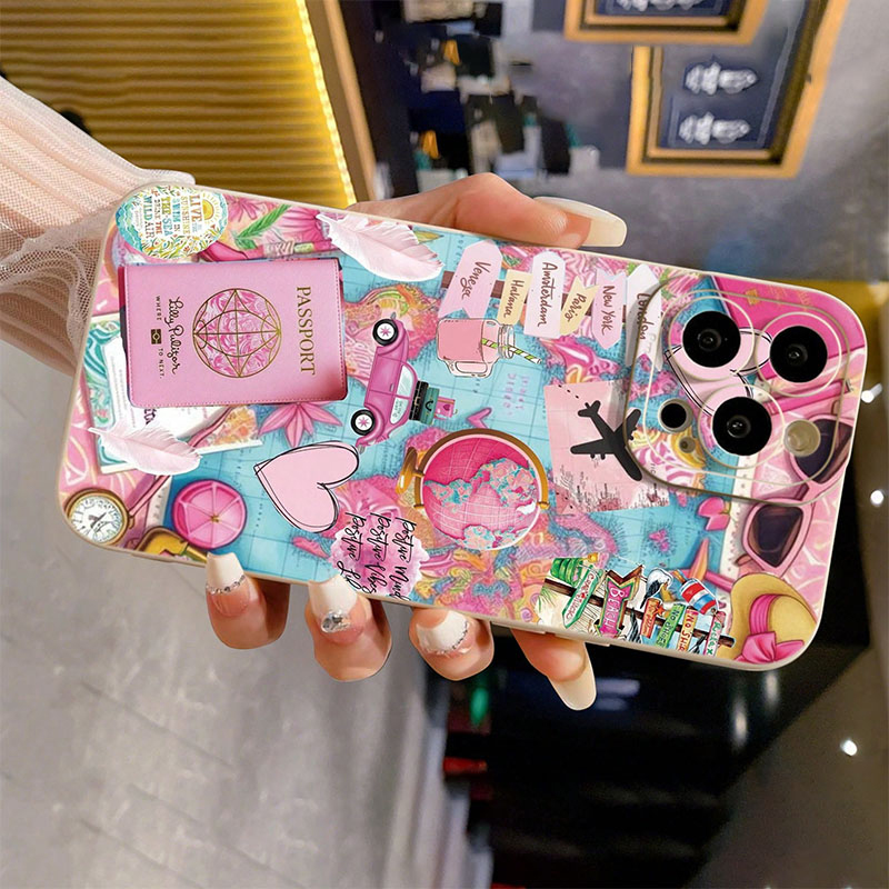 Travel Plane Printed Matte Ant - đánh giá và giá Phone Cases Drop Proof