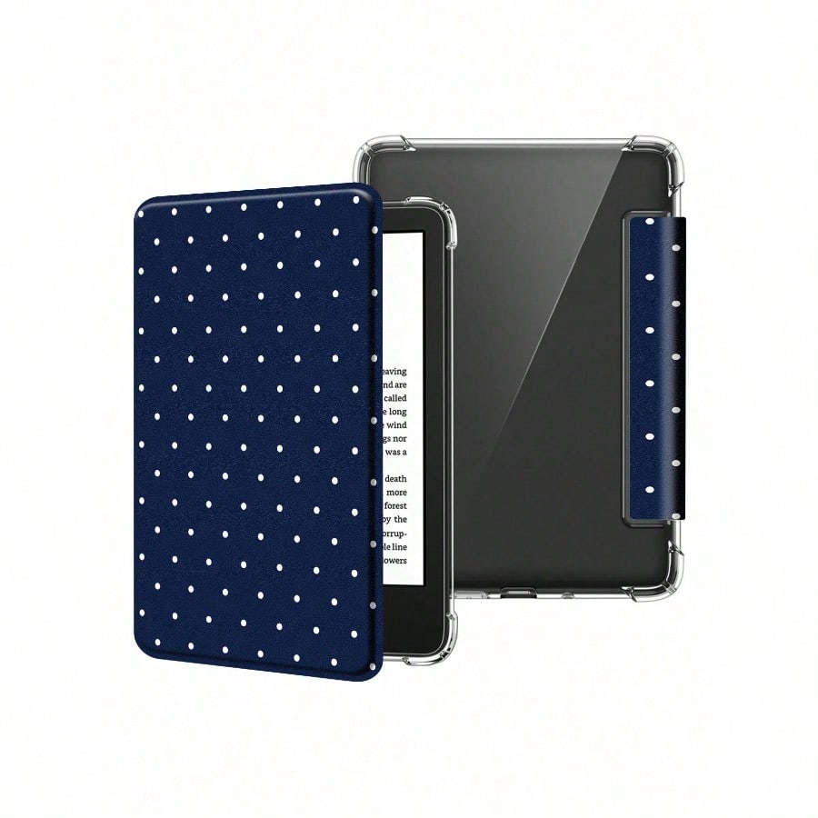 A white dot pattern ultra-thin - đánh giá và giá Transparent Thin Case
