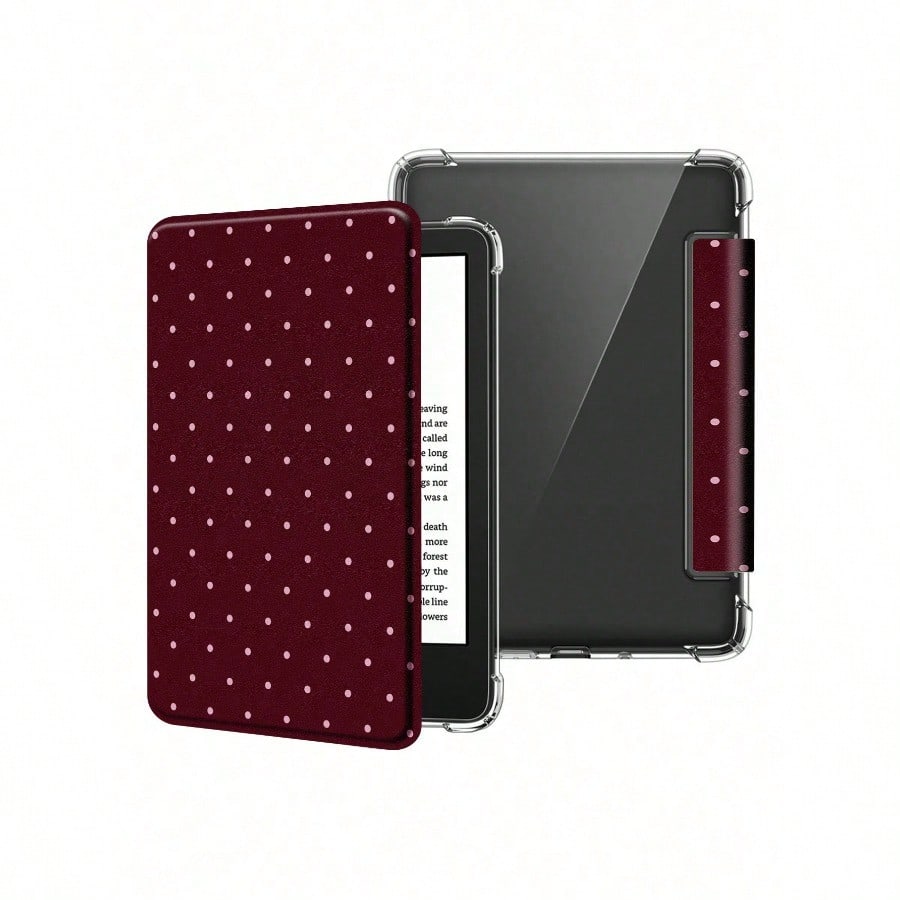 A white dot pattern ultra-thin - đánh giá và giá Transparent Thin Case