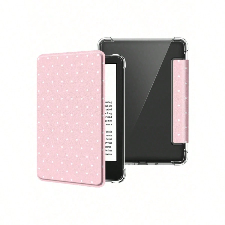A white dot pattern ultra-thin - đánh giá và giá Transparent Thin Case