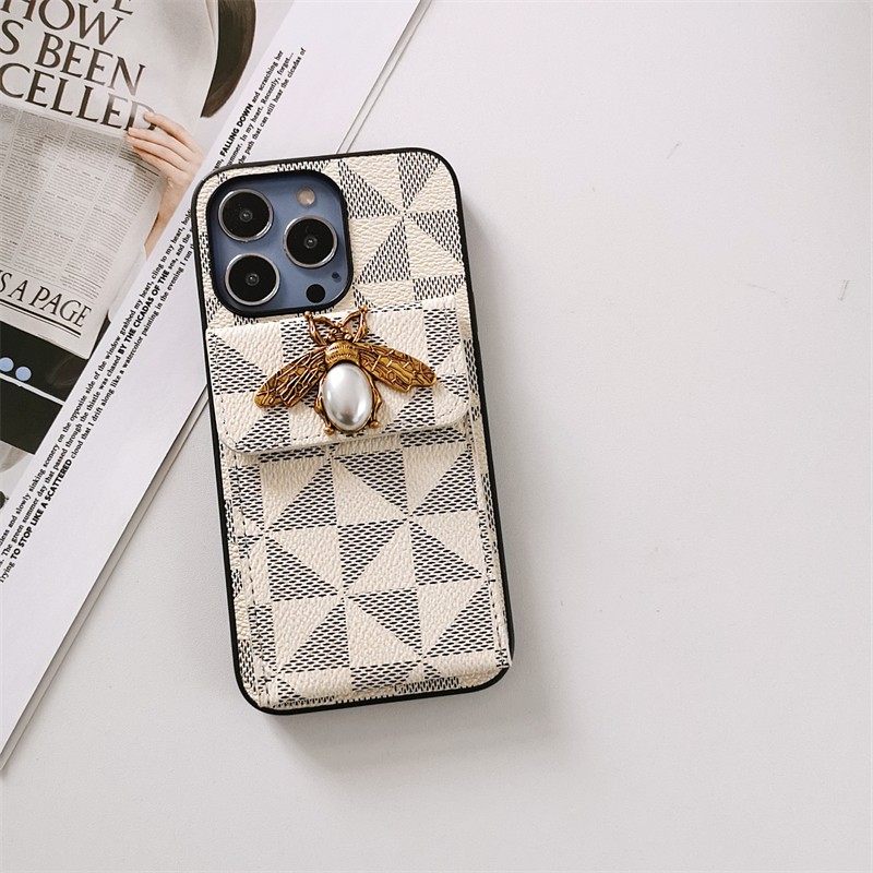 Luxury Card Bag Pearl Inlaid B - đánh giá và giá Phone Cases Dior