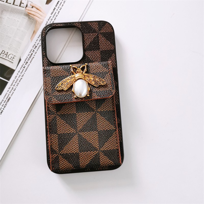 Luxury Card Bag Pearl Inlaid B - đánh giá và giá Phone Cases Dior