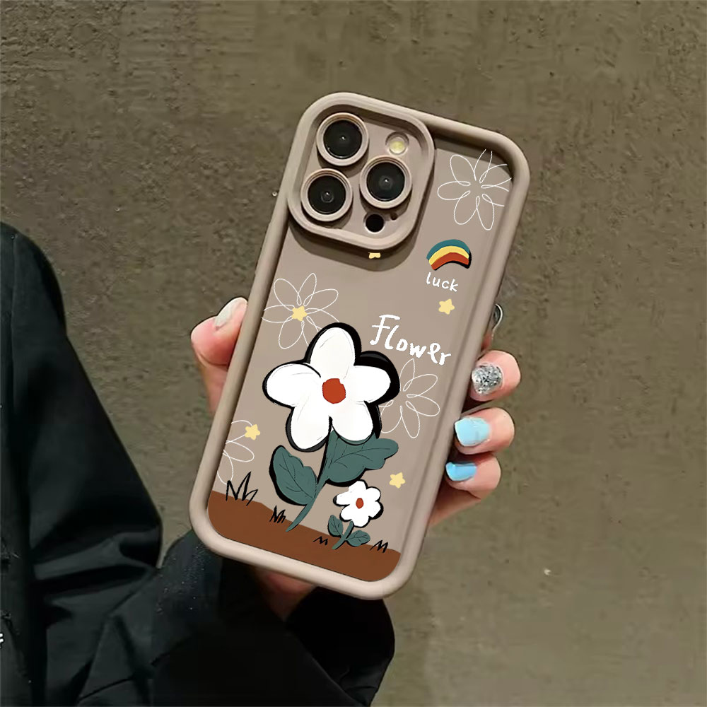 Lucky Cartoon Flower Soft TPU  - đánh giá và giá Phone Cases Drop Proof