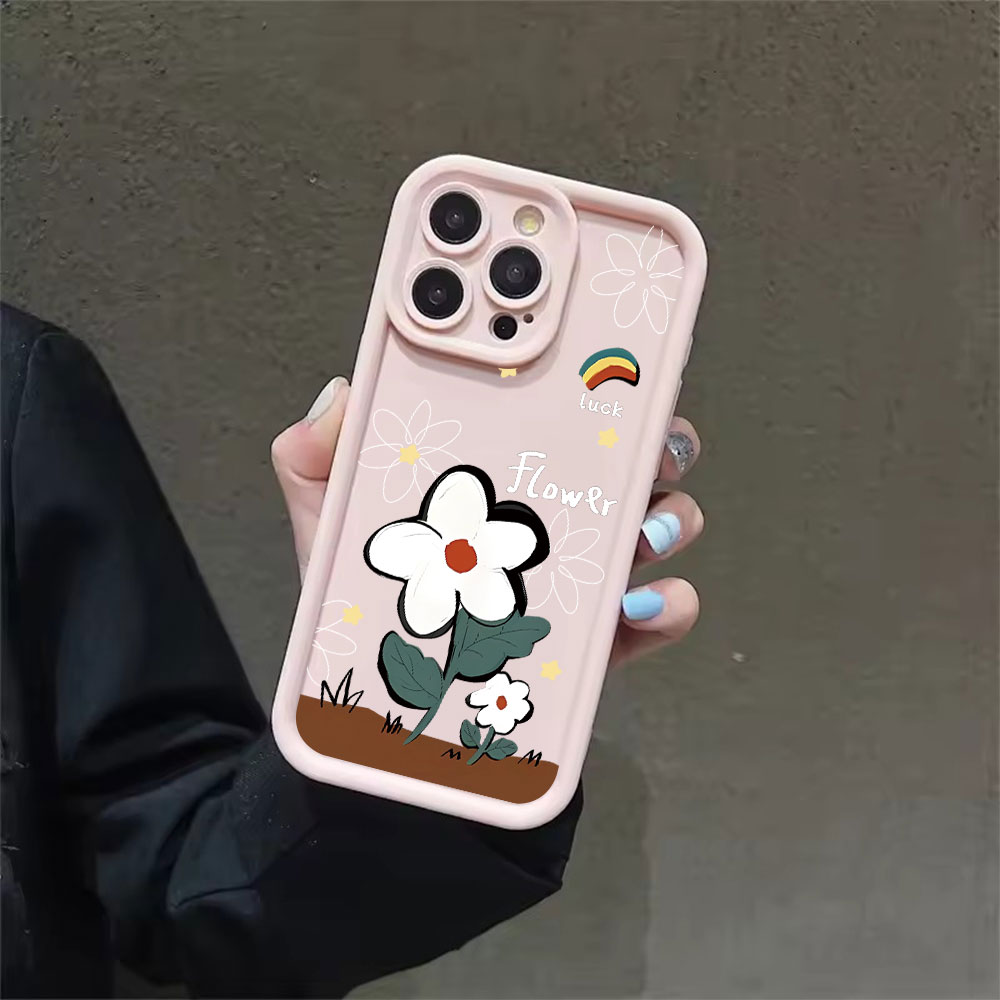 Lucky Cartoon Flower Soft TPU  - đánh giá và giá Phone Cases Drop Proof
