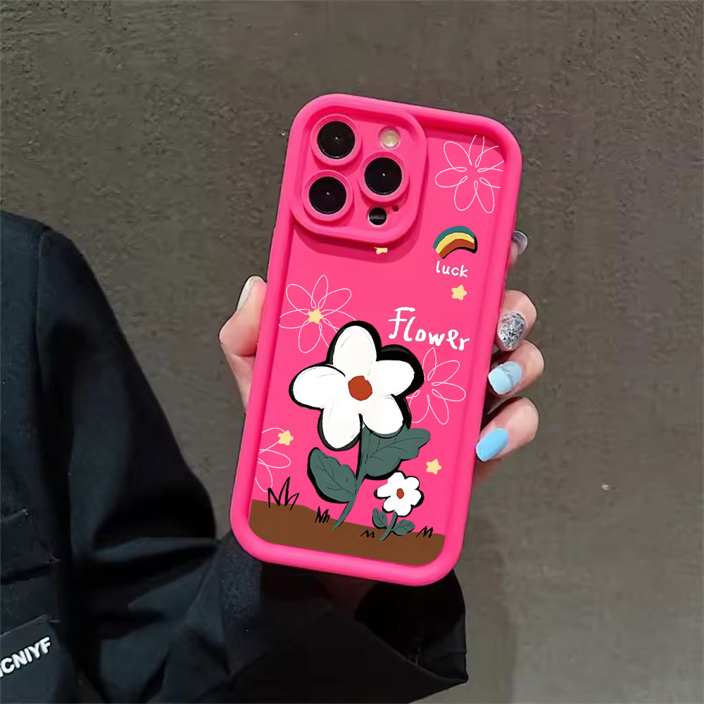 Lucky Cartoon Flower Soft TPU  - đánh giá và giá Phone Cases Drop Proof