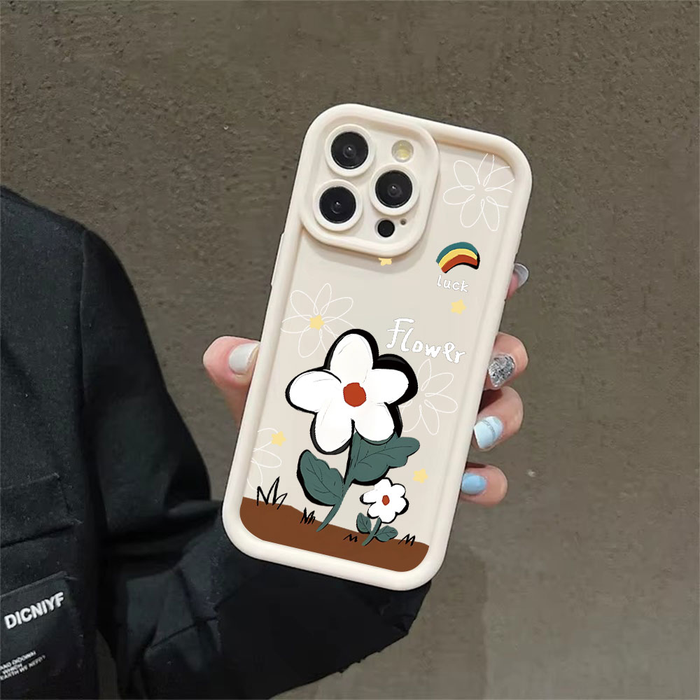 Lucky Cartoon Flower Soft TPU  - đánh giá và giá Phone Cases Drop Proof