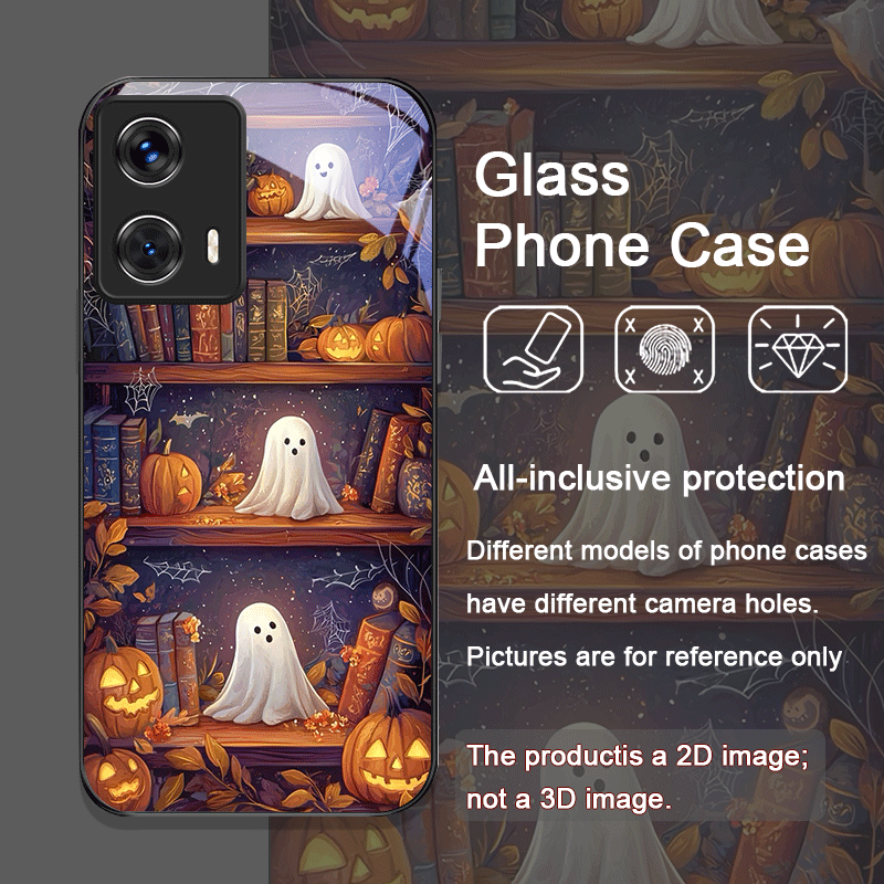 Halloween Pumpkin Ghost Booksh - đánh giá và giá Phone Cases Motorola