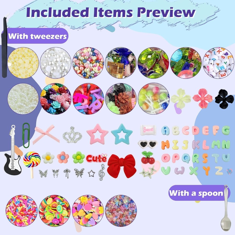 2280Pcs Junk Case Charms Kit,  - đánh giá và giá Phone Cases Junk