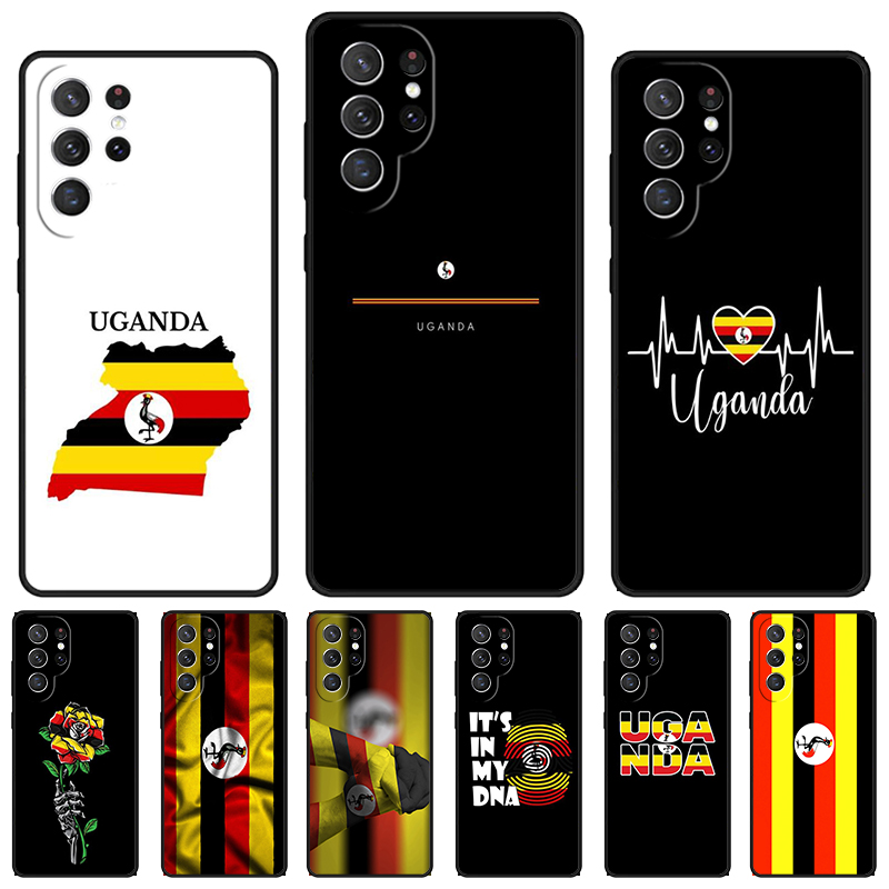 Uganda Flag phone case For Sam - đánh giá và giá Phone Cases Uganda