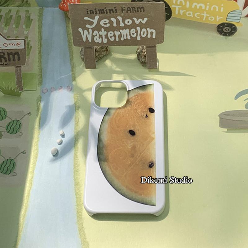 Korean Ins Cute Yellow Waterme - đánh giá và giá Phone Cases Yellow