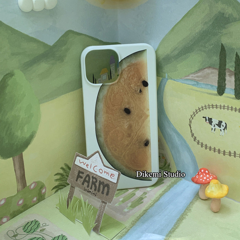 Korean Ins Cute Yellow Waterme - đánh giá và giá Phone Cases Yellow