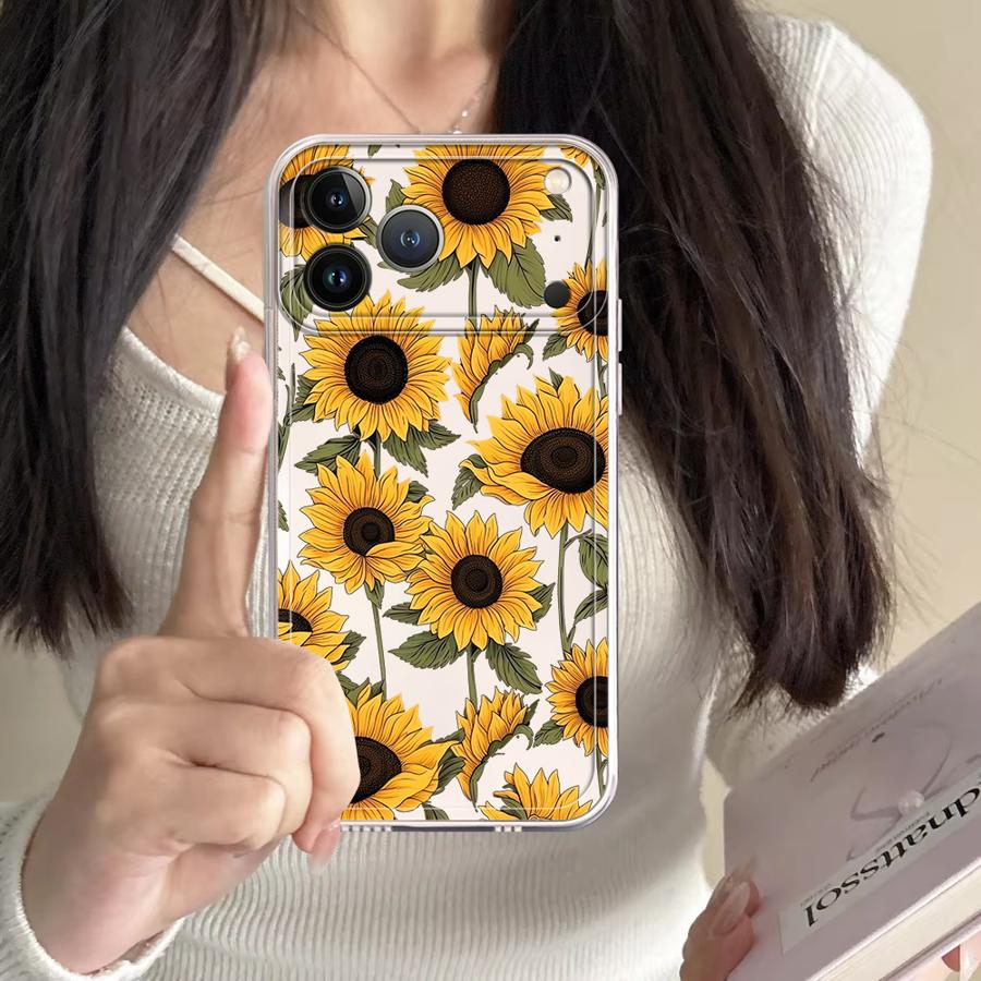 Cute Sunflower Pattern Case fo - đánh giá và giá Phone Cases Store