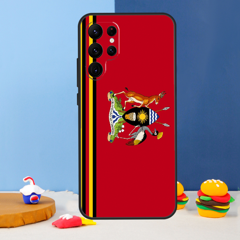 Uganda Flag Coat Of Arms Phone - đánh giá và giá Phone Cases Uganda