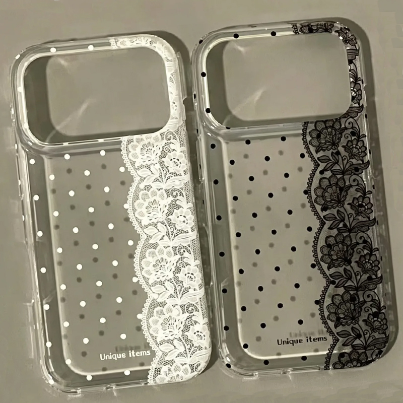 Ancient Art Vintage Lace Rose  - đánh giá và giá Phone Cases Polka Dot