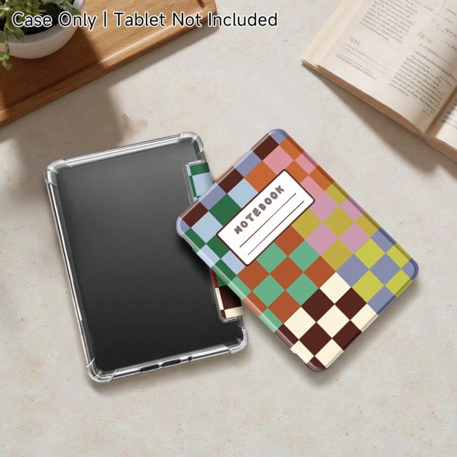 Multi Colored Grid Notebook Pa - đánh giá và giá Transparent Thin Case
