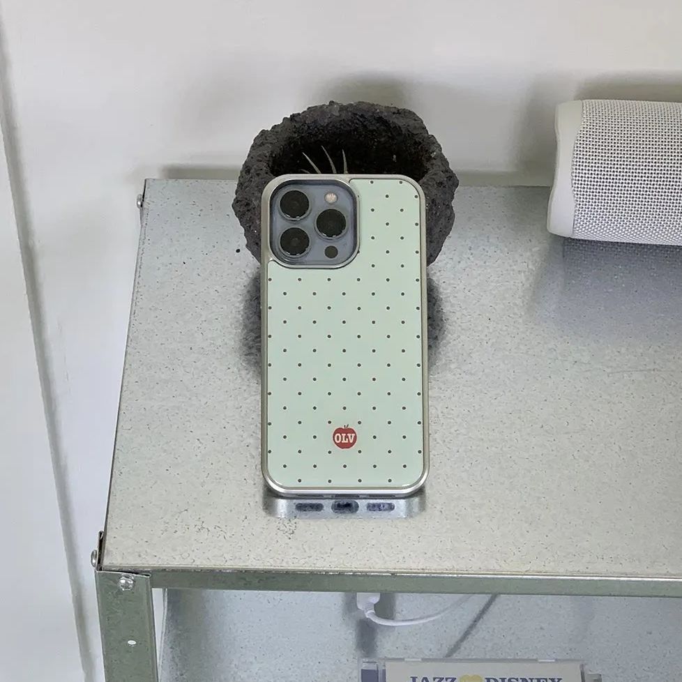 Korean Ins High-end Cartoon Ap - đánh giá và giá Phone Cases Polka Dot