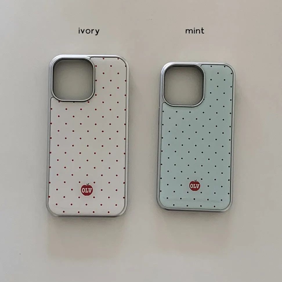 Korean Ins High-end Cartoon Ap - đánh giá và giá Phone Cases Polka Dot