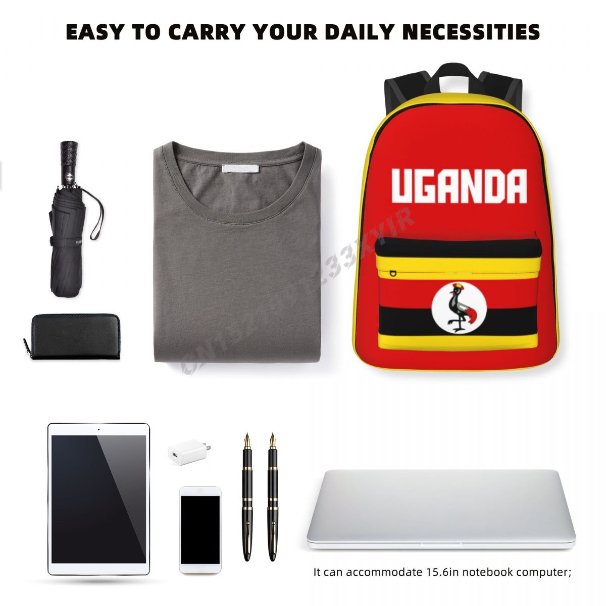 Unisex Backpack Uganda Flag Ug - đánh giá và giá Phone Cases Uganda