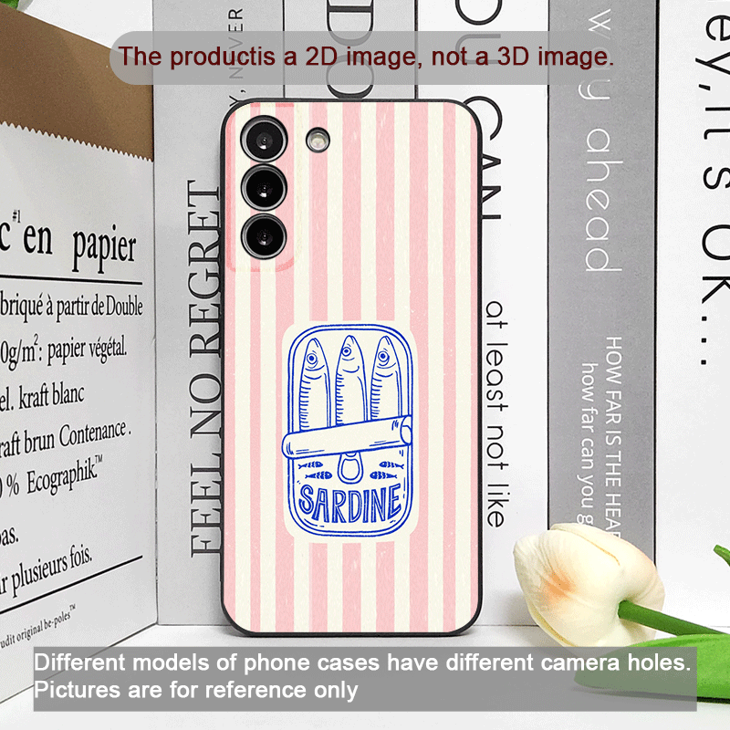 Cute Striped Pattern Sardines  - đánh giá và giá Phone Cases Motorola