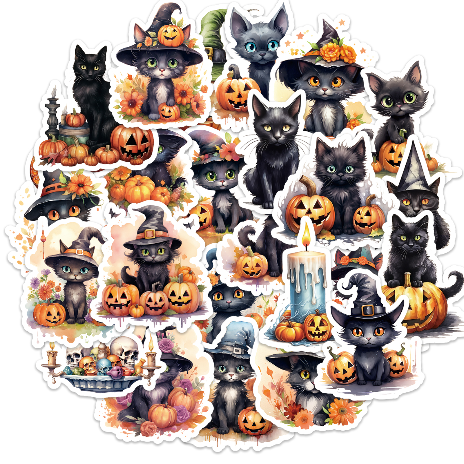 50PCS Cute Cartoon Halloween C - đánh giá và giá Phone Cases Junk