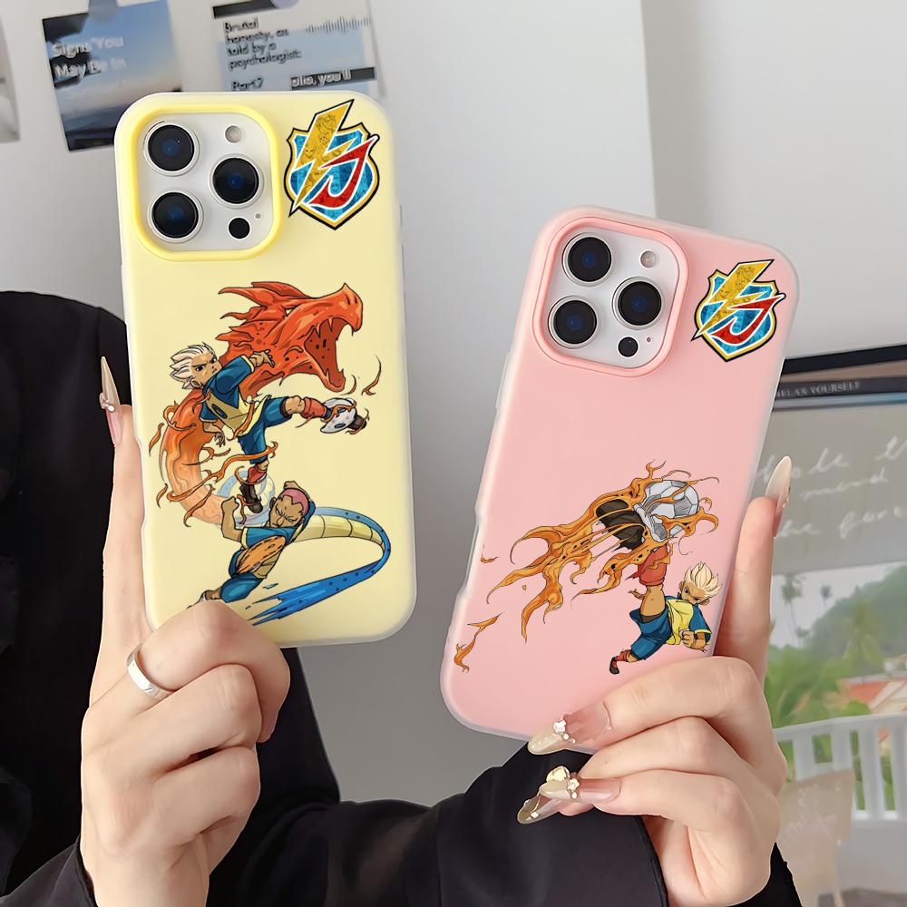 Axel Blaze Firestorm Inazuma E - đánh giá và giá Phone Cases Yellow