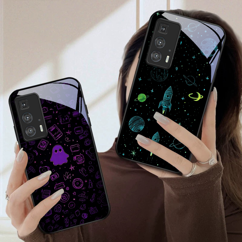 Violet Star River Pattern For  - đánh giá và giá Phone Cases Motorola