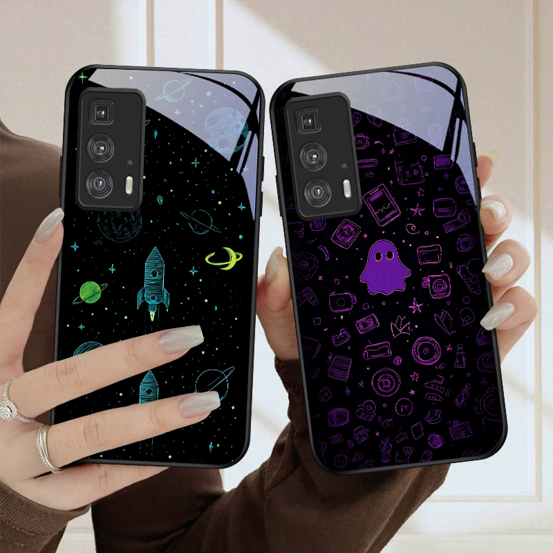 Violet Star River Pattern For  - đánh giá và giá Phone Cases Motorola