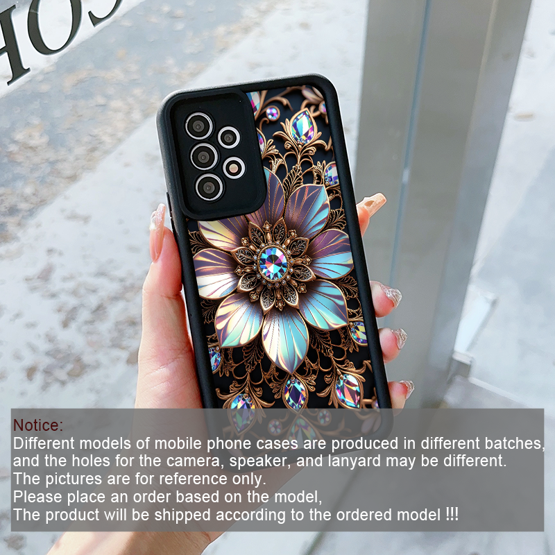Elegant Gemstone Flower Patter - đánh giá và giá Phone Cases Motorola