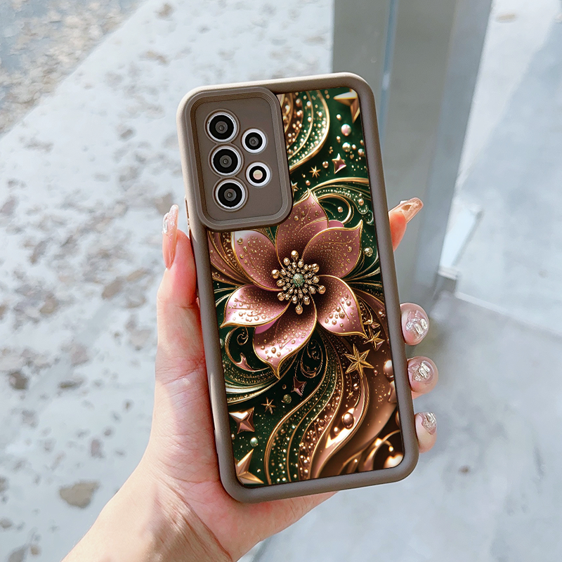 Elegant Gemstone Flower Patter - đánh giá và giá Phone Cases Motorola