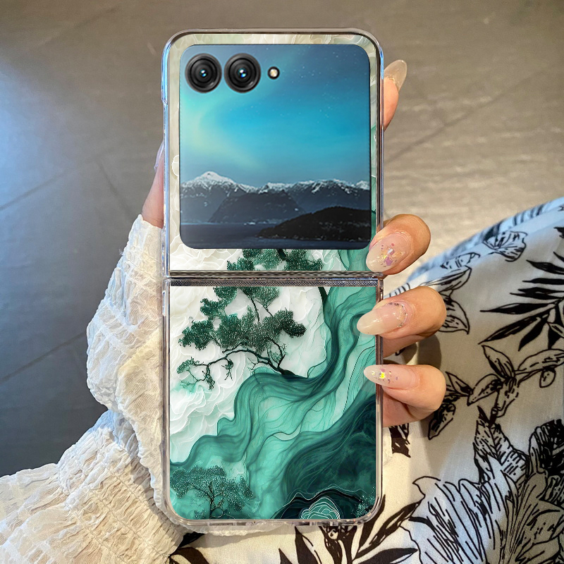 Blue Flowers Forest Print Phon - đánh giá và giá Phone Cases Motorola